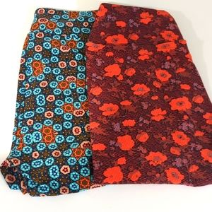 2 pairs of Lularoe leggings